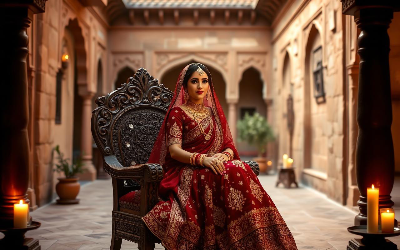 Bridal poshak